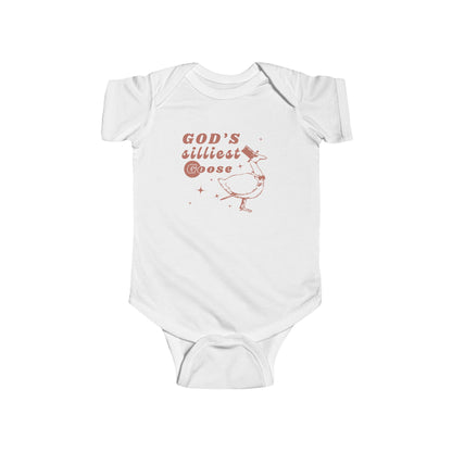 God's Silliest Goose Infant Onesie