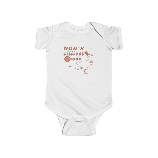 God's Silliest Goose Infant Onesie