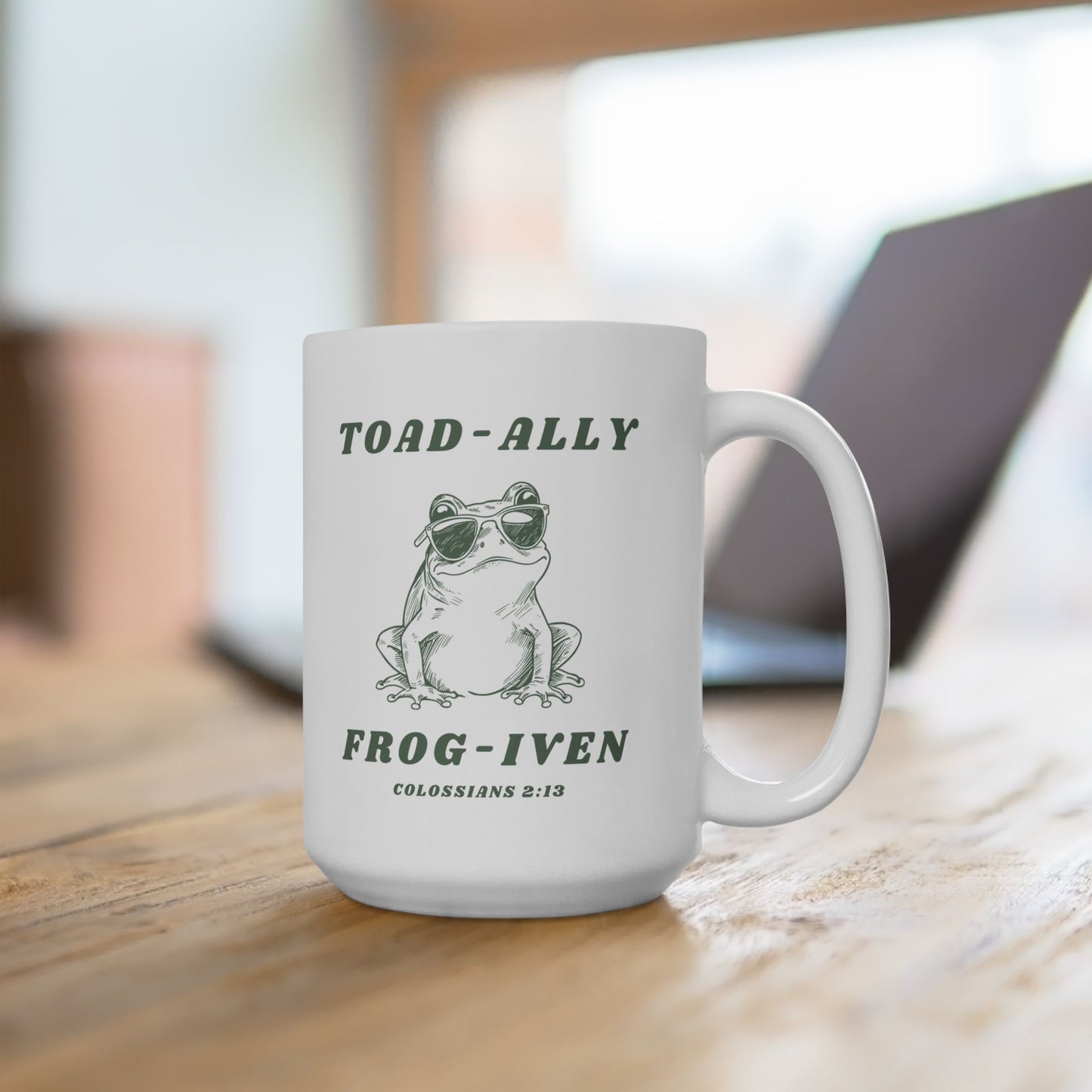 Toad-ally Frog-iven Mug