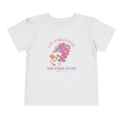 God Furr-gives Toddler Shirt