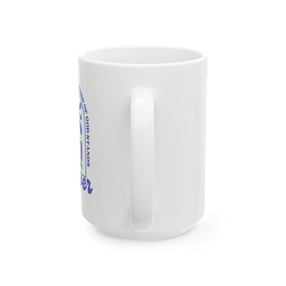 Floral God's Word Stands Forever Mug