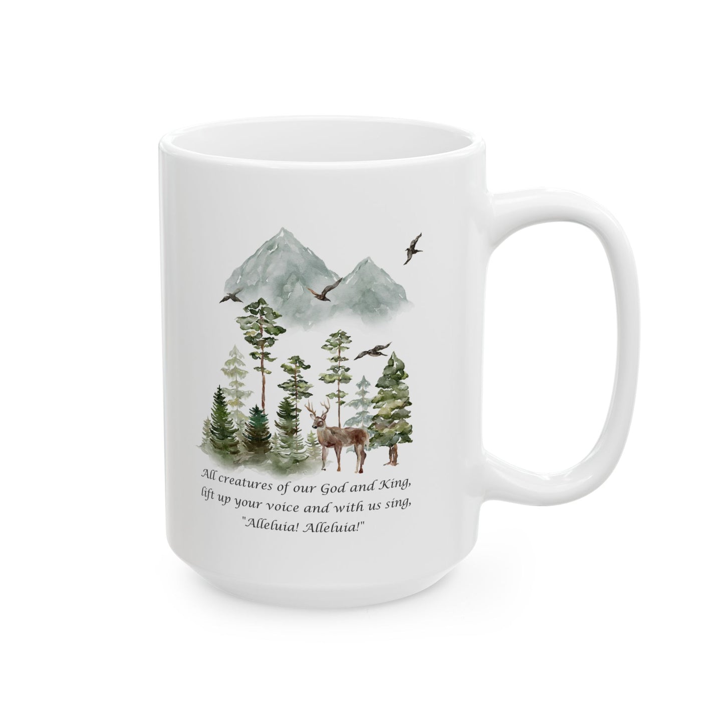 All Creatures of our God and King Mug