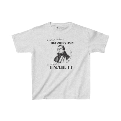 Martin Luther, Nails it Kids Shirt