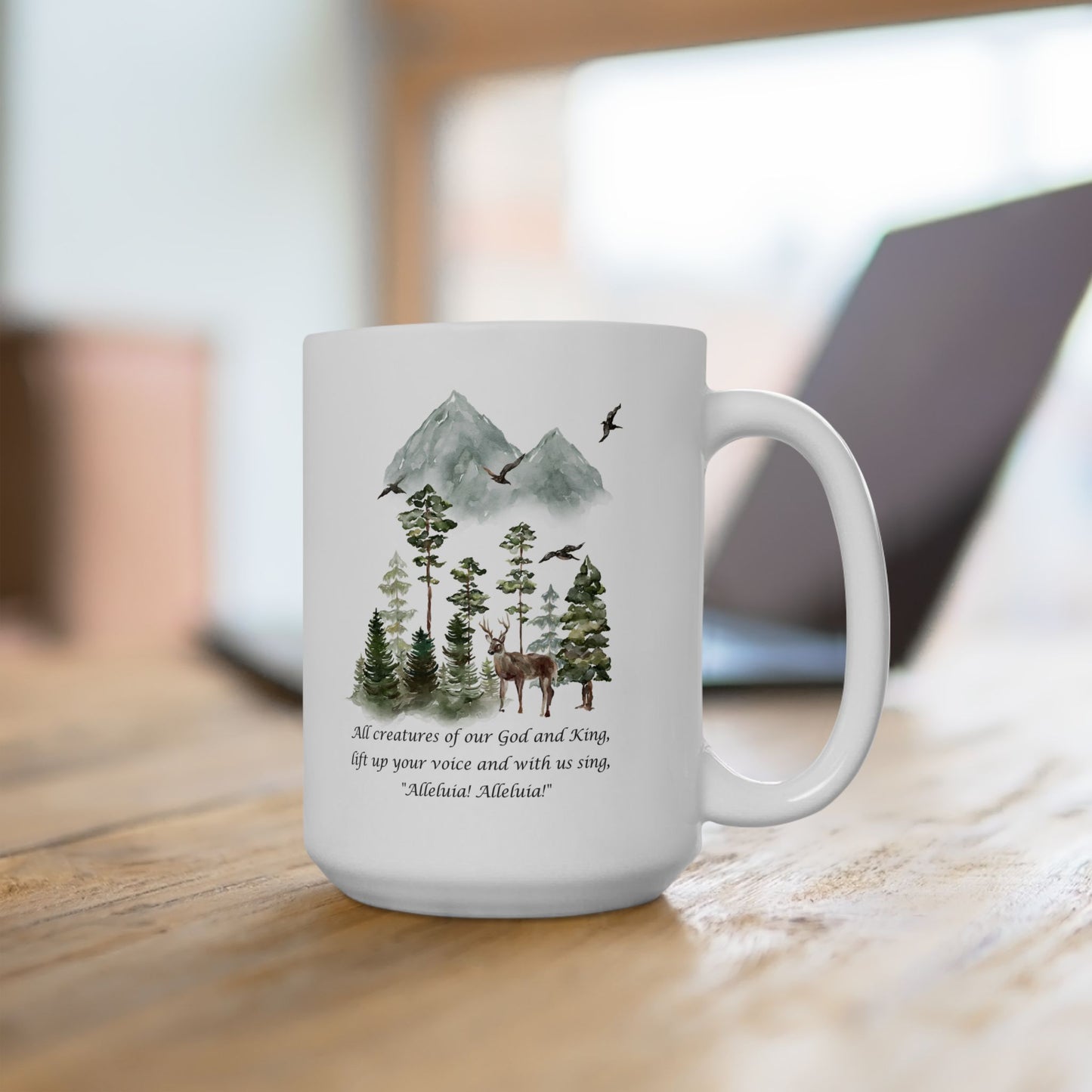 All Creatures of our God and King Mug