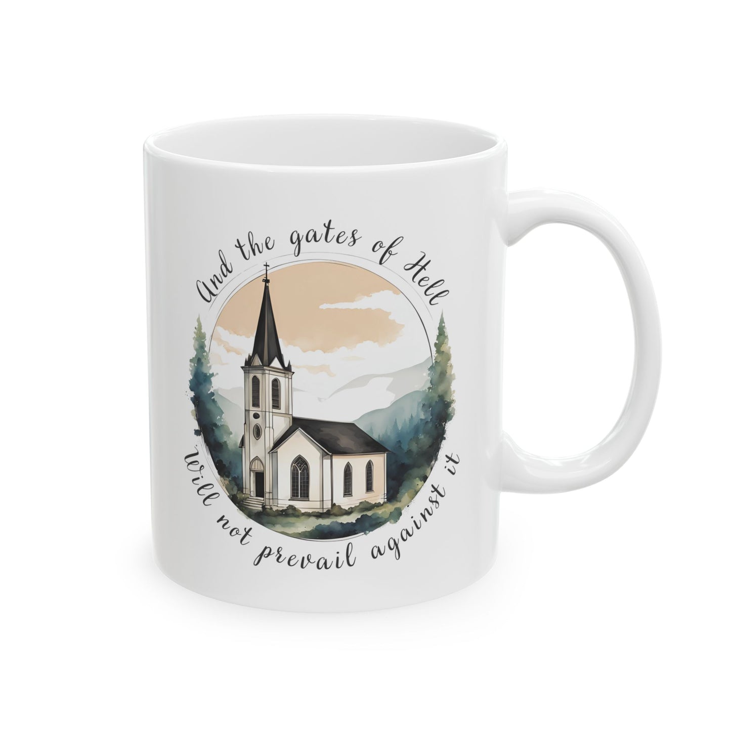 The Gates of Hell Will Not Prevail Mug