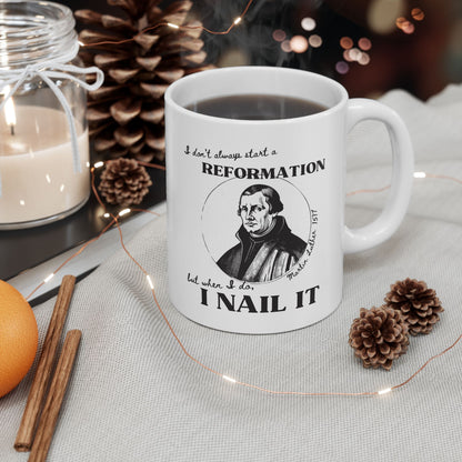 Martin Luther, Nailed It Mug