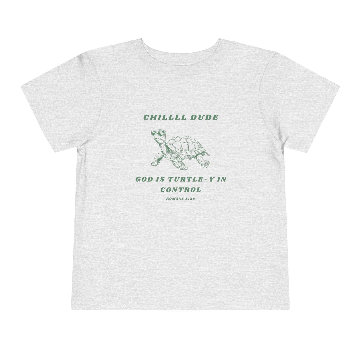 God is Turtle-y in Control Toddler Shirt