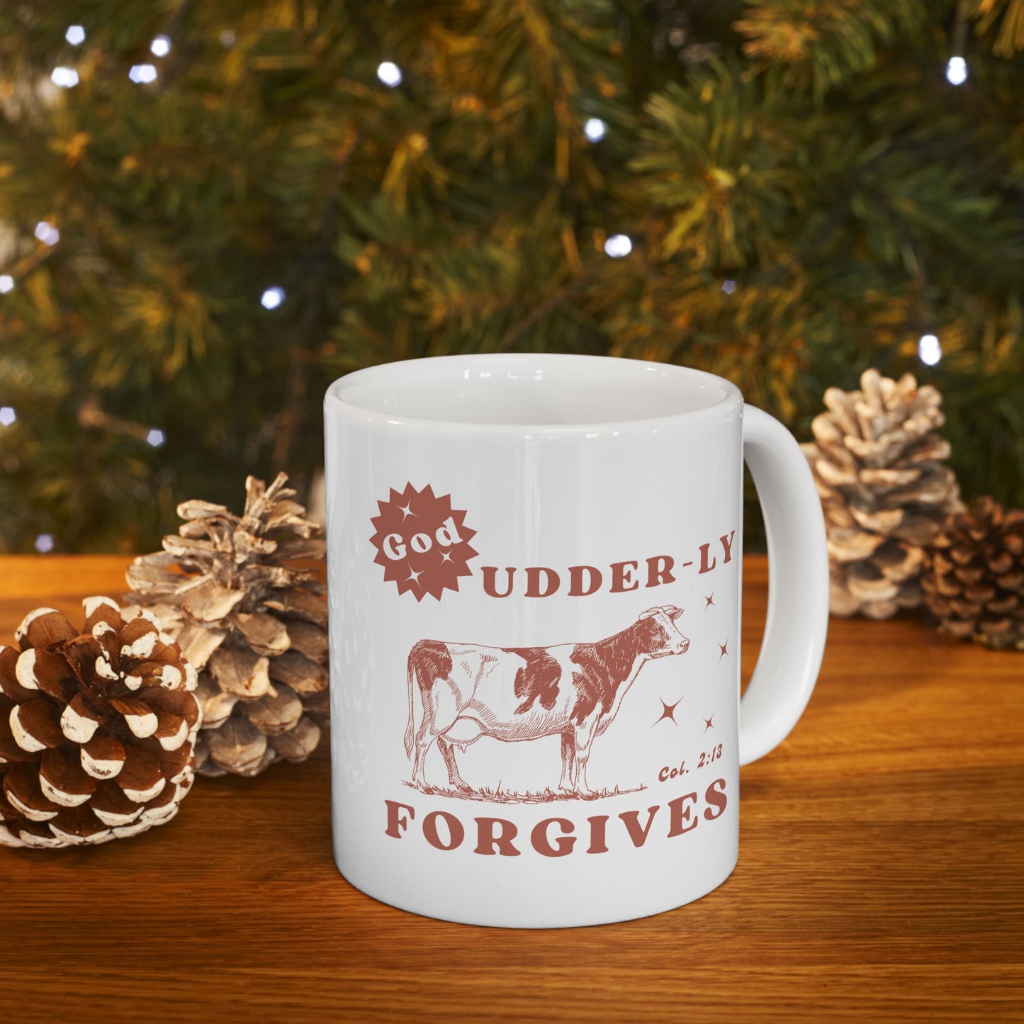 God Udder-ly Forgives Mug