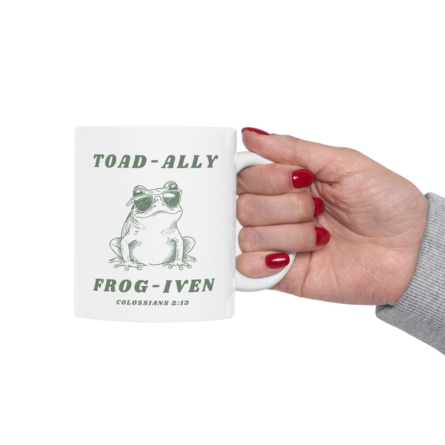 Toad-ally Frog-iven Mug