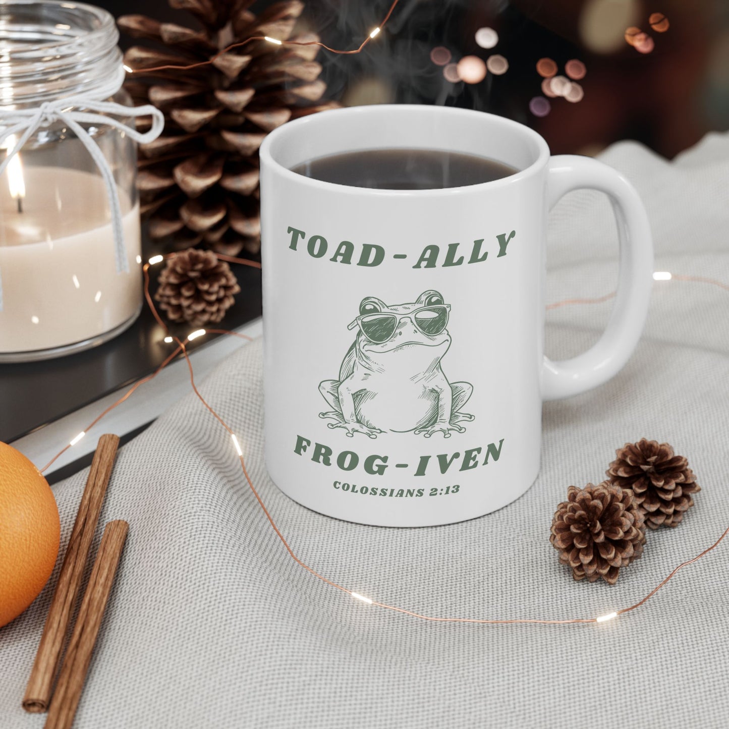 Toad-ally Frog-iven Mug