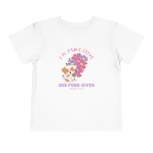 God Furr-gives Toddler Shirt