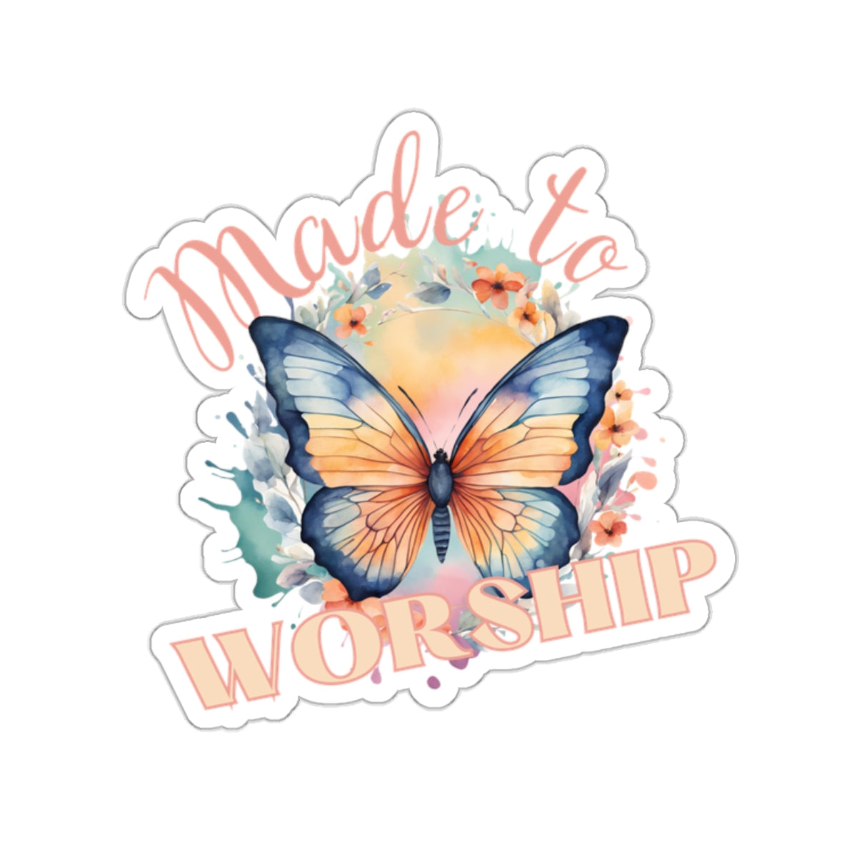 Made To Worship Sticker