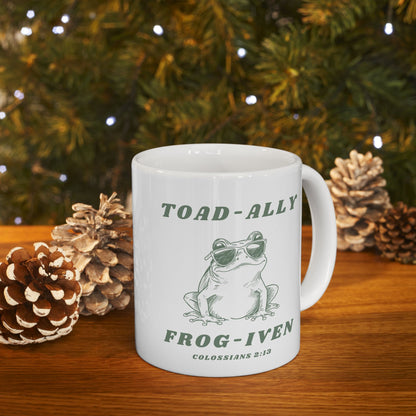 Toad-ally Frog-iven Mug