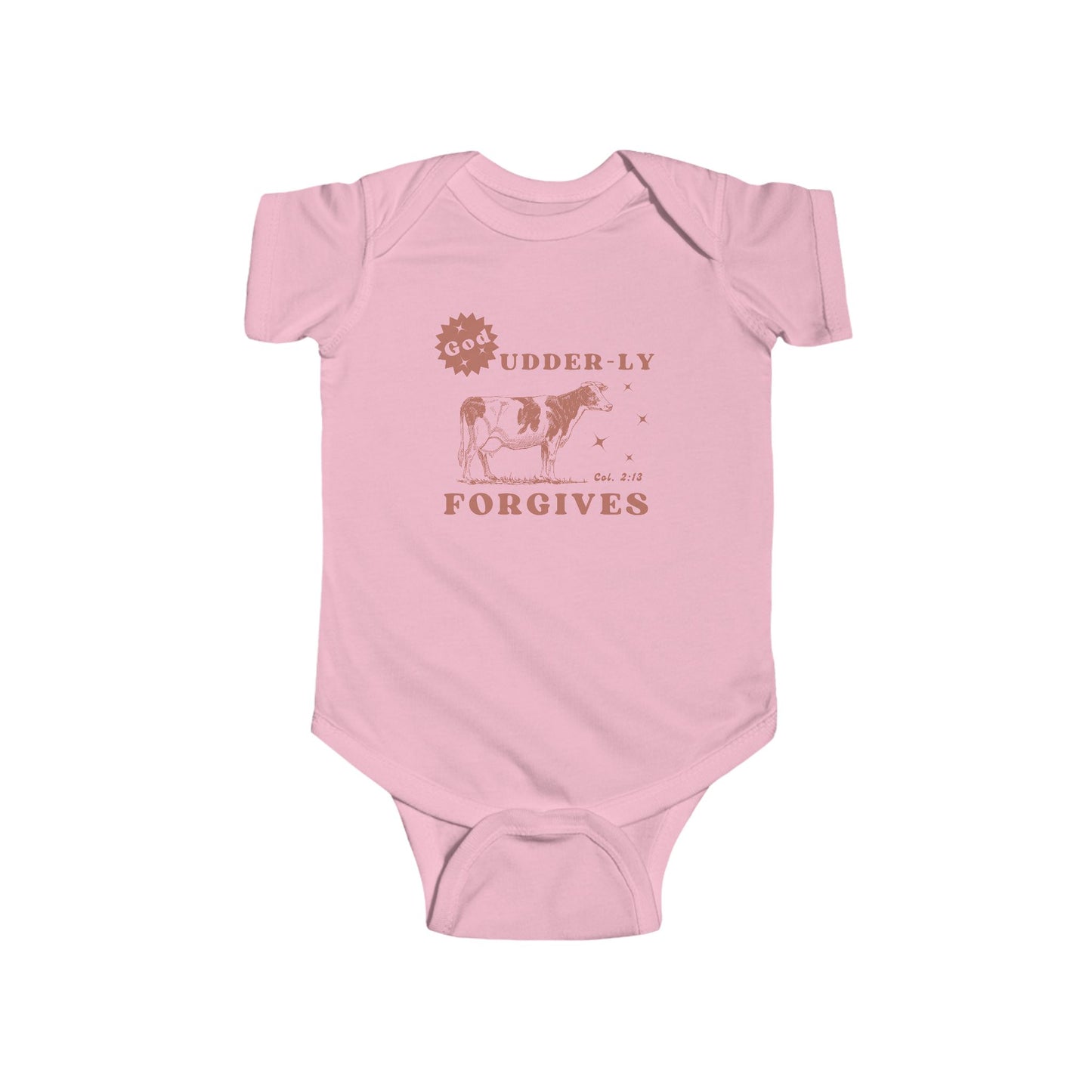 God Udder-ly Forgives Infant Onesie