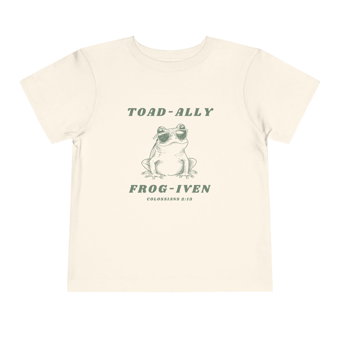 Toad-Ally Frog-iven Toddler Shirt