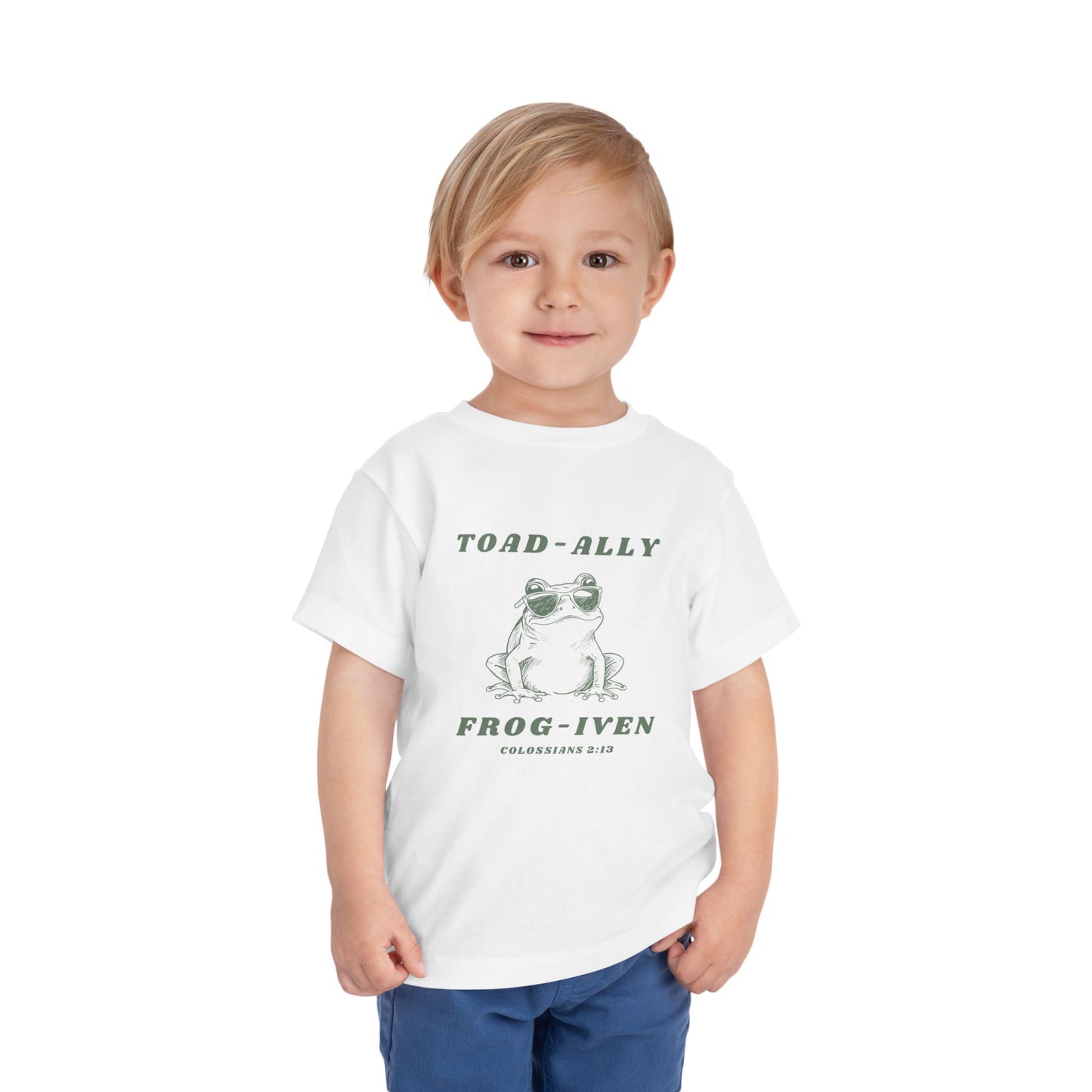 Toad-Ally Frog-iven Toddler Shirt