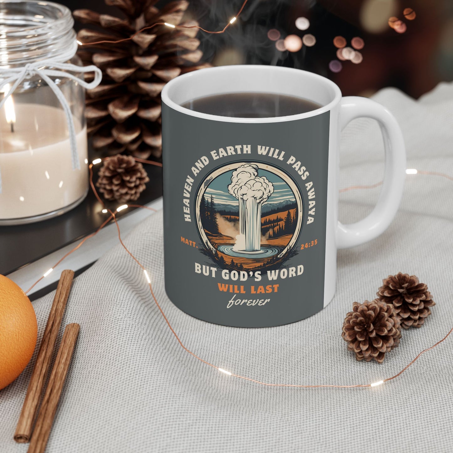 God's Word Will Last Forever Mug