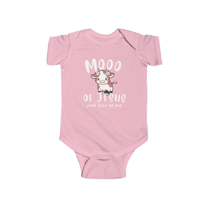 Mooo of Jesus Infant Onesie