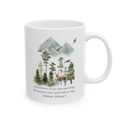 All Creatures of our God and King Mug