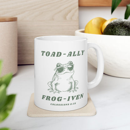 Toad-ally Frog-iven Mug