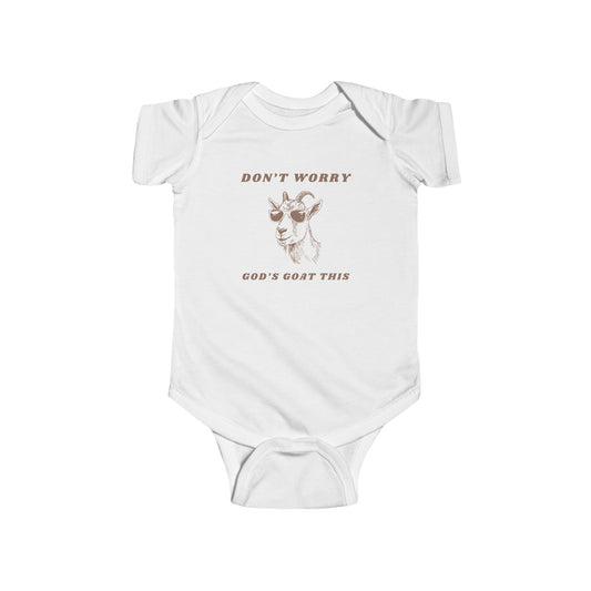 God's Goat This Infant Onesie