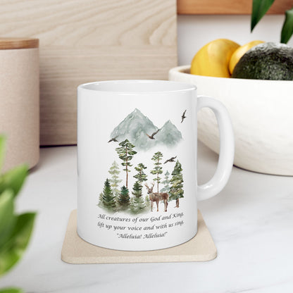 All Creatures of our God and King Mug