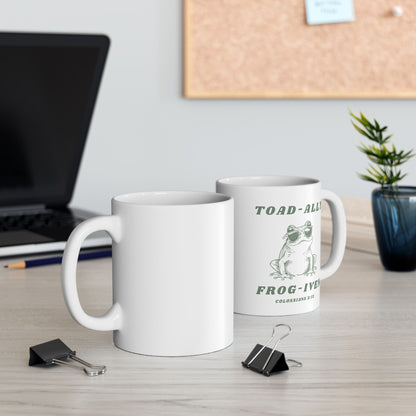 Toad-ally Frog-iven Mug