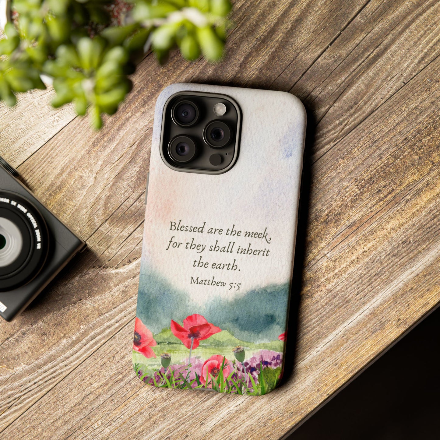 Blessed Are The Meek Phone Case