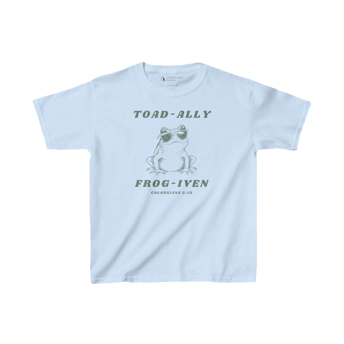 Toad-Ally Frog-iven Kids Shirt