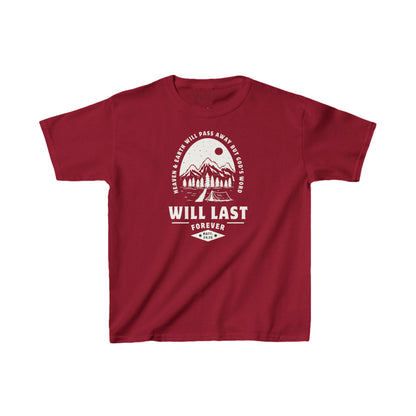 God's Word Wil Last Forever Kids Shirt