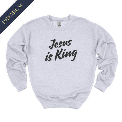 Premium Jesus is King Christian Sweatshirt