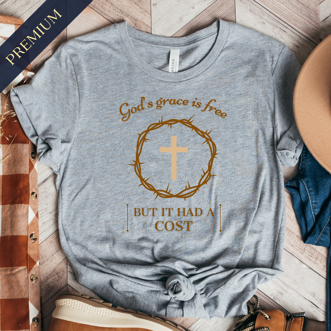 Premium God's Grace is Free Christian Shirt