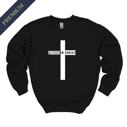 Premium Forgiven in Christ Christian Sweatshirt