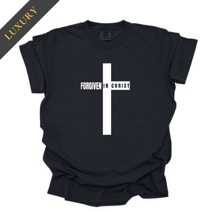 Luxury Forgiven in Christ Christian Shirt