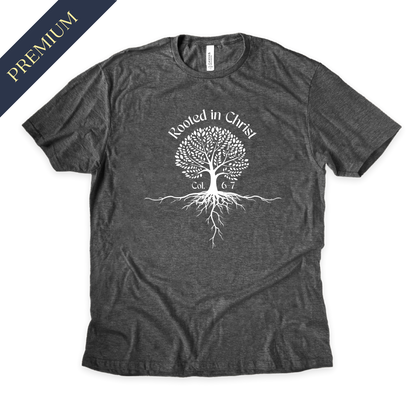 Premium Rooted in Christ Christian Shirt