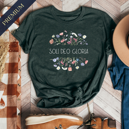 Premium Soli Deo Gloria Christian Shirt