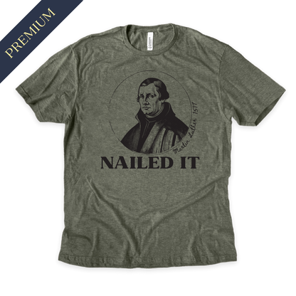 Premium Nailed It Christian Shirt