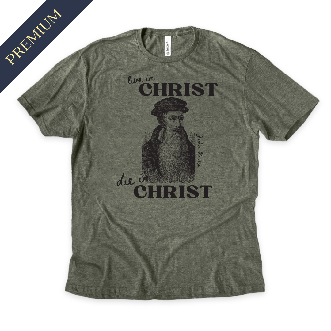 Premium Live in Christ, Die in Christ Christian Shirt