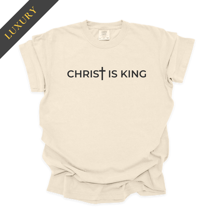 Luxury Christ is King with Cross Christian Shirt