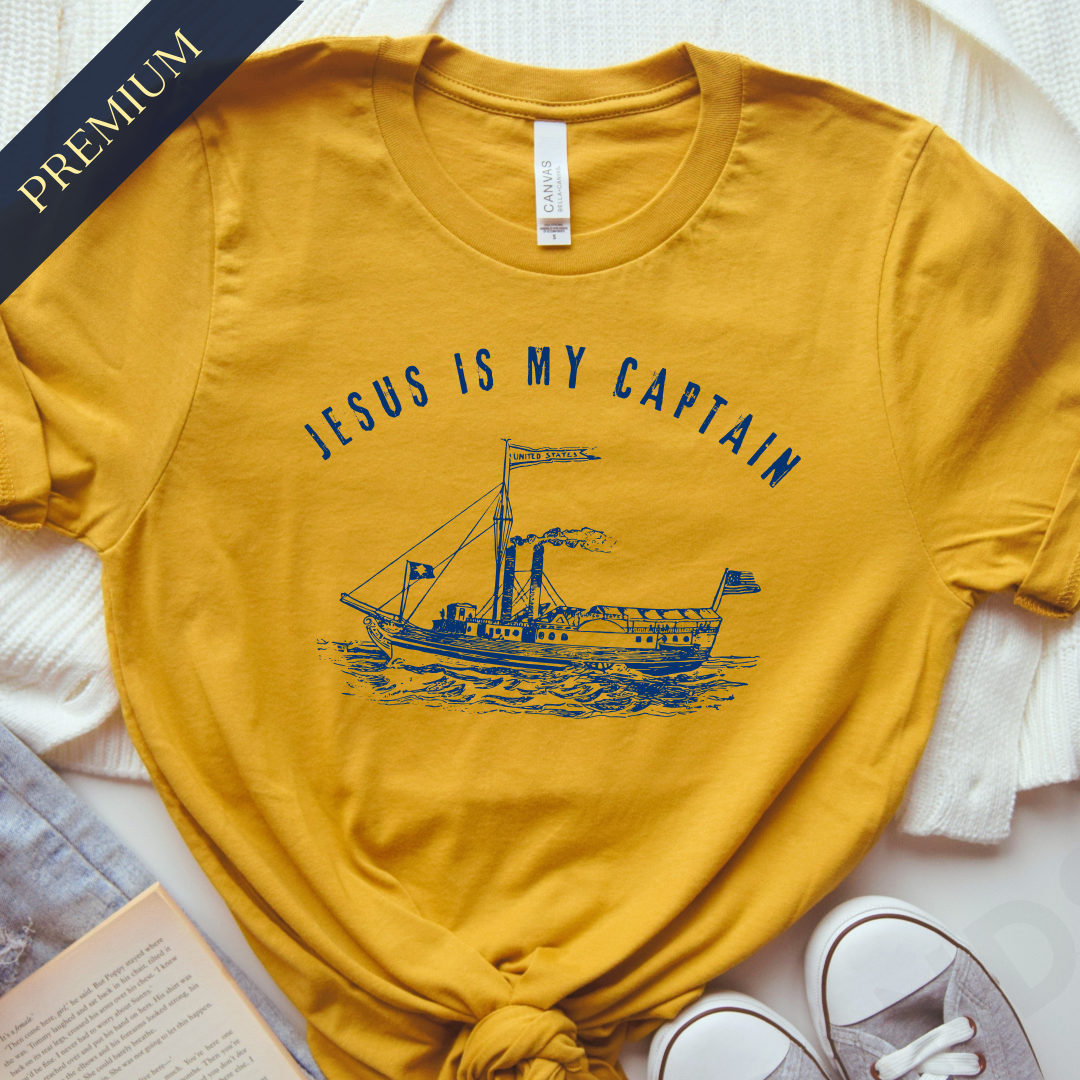 Premium Jesus is My Captain Christian Shirt