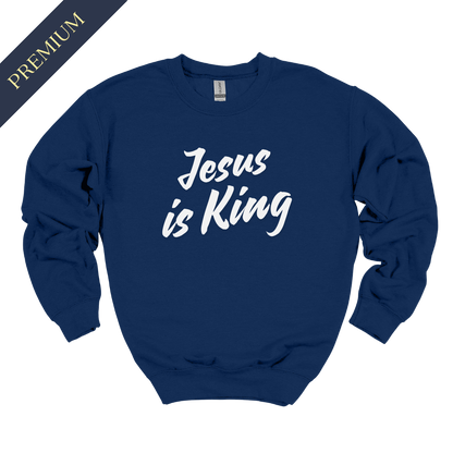 Premium Jesus is King Christian Sweatshirt