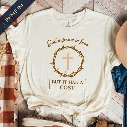 Premium God's Grace is Free Christian Shirt