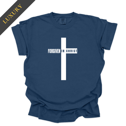 Luxury Forgiven in Christ Christian Shirt