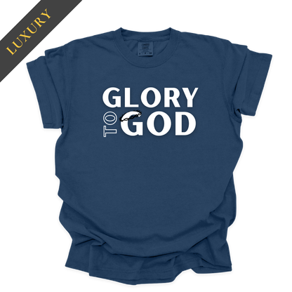 Luxury Glory to God Christian Shirt