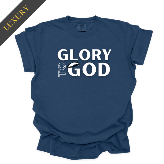 Luxury Glory to God Christian Shirt