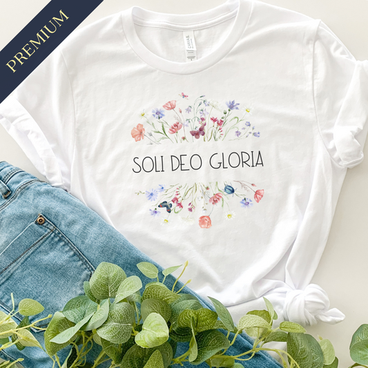 Premium Soli Deo Gloria Christian Shirt